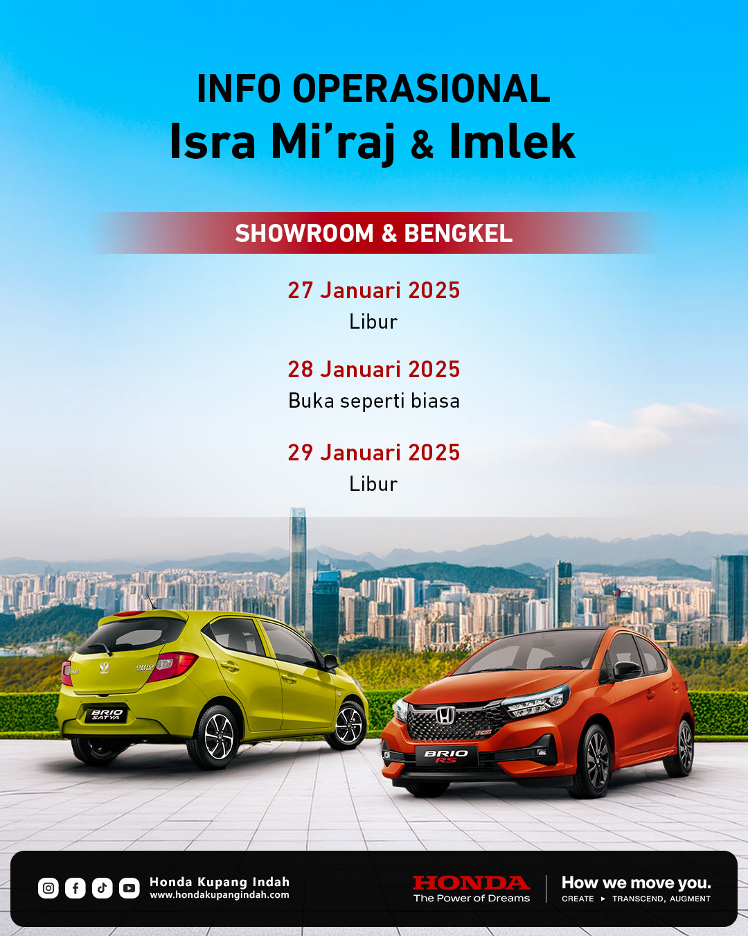 Promo Honda Kupang Indah