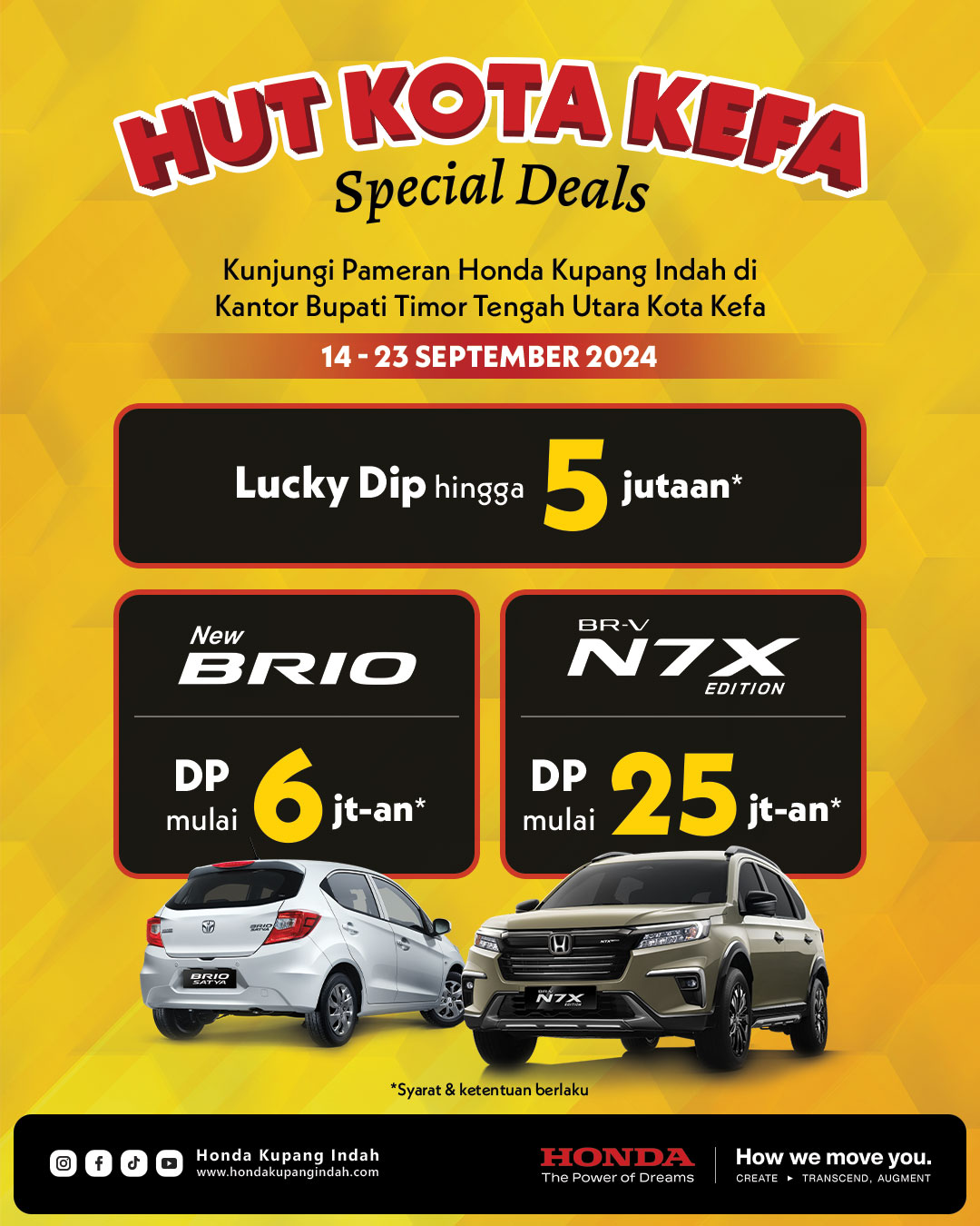 Promo Honda Kupang Indah