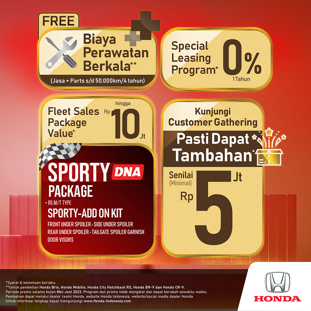 Promo Honda Kupang Indah