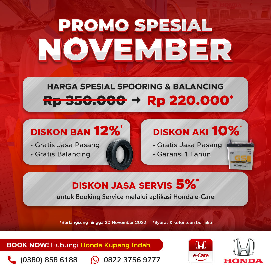 Promo Honda Kupang Indah