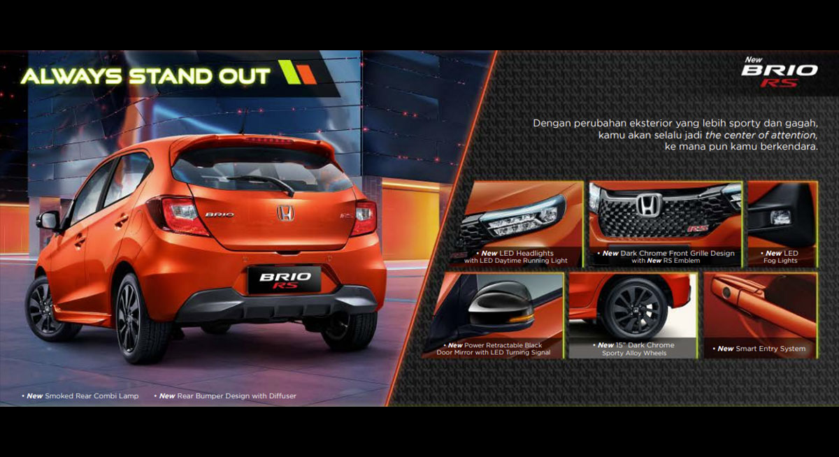 Fitur Honda Brio